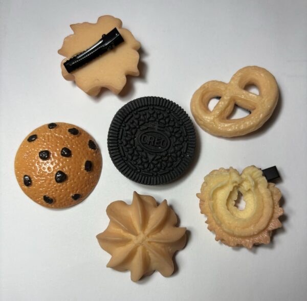 Cookie Hair Clip